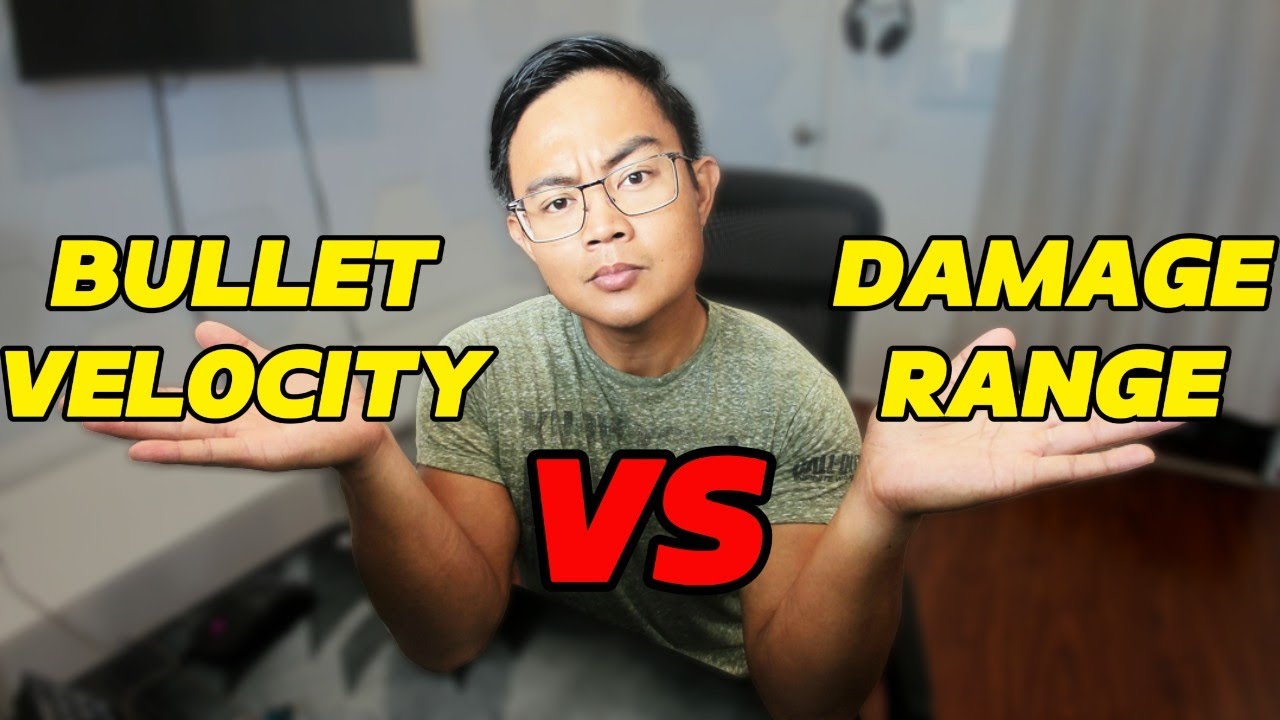 DAMAGE RANGE vs BULLET VELOCITY (Which is a better option?) | Warzone S4 Reloaded