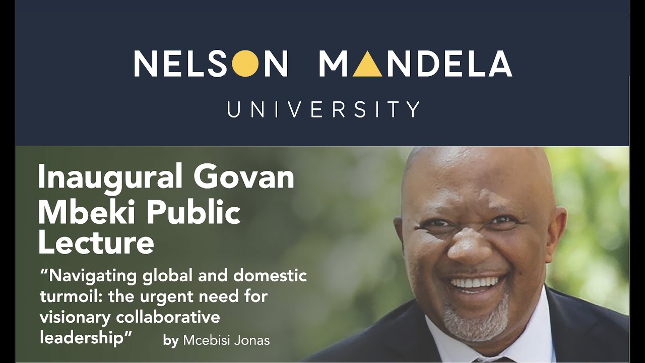 Inaugural Govan Mbeki Public Lecture