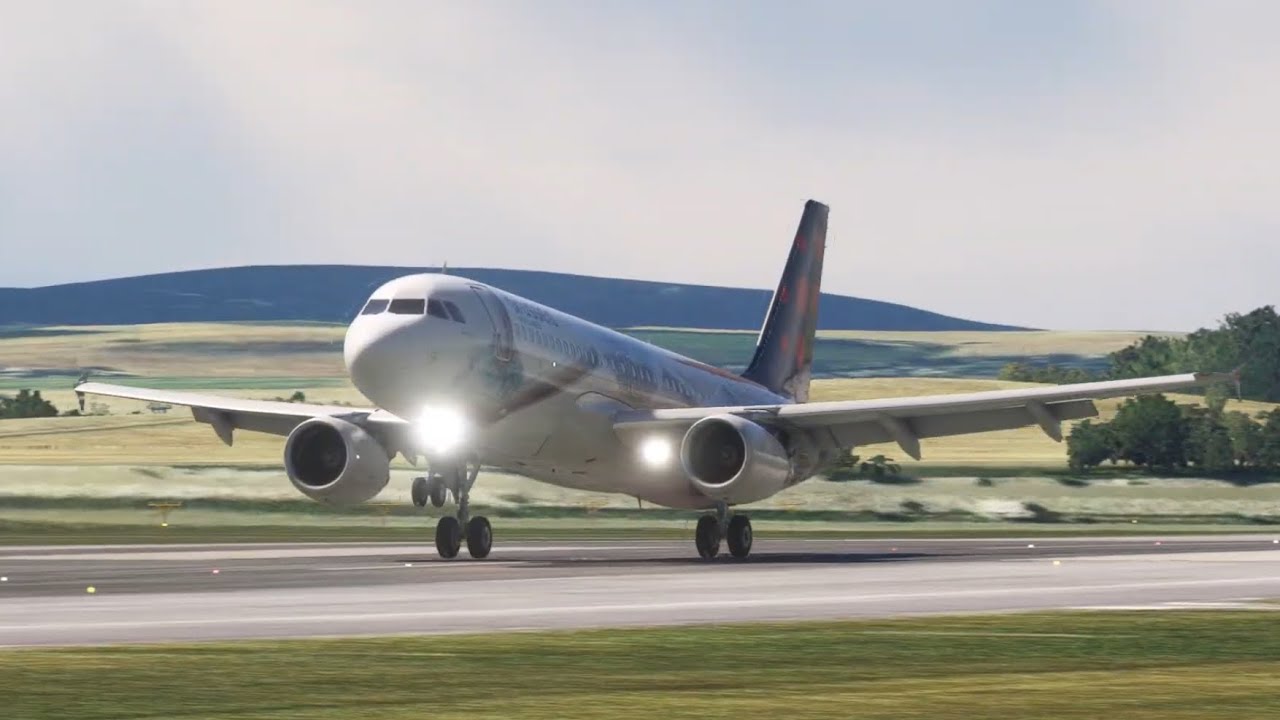 MSFS 2020 | Fenix A320-200 • Flight from Brussels (EBBR) to Zurich (LSZH)
