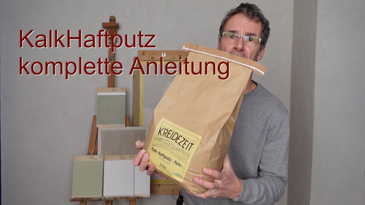 Kalk Haftputz fein komplette Anleitung