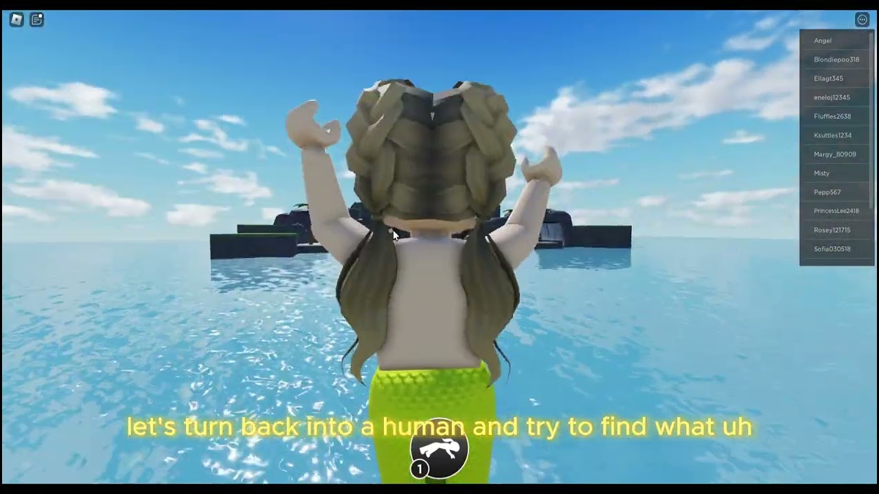 H2O Mermaid Testing Roblox! :)