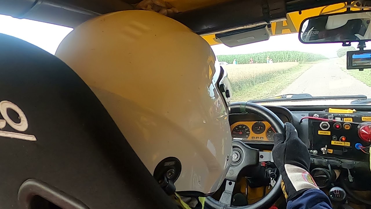 Onboard Erik Wolfertz/ Leon B. auf Kadett C Coupe Rallye Zerf