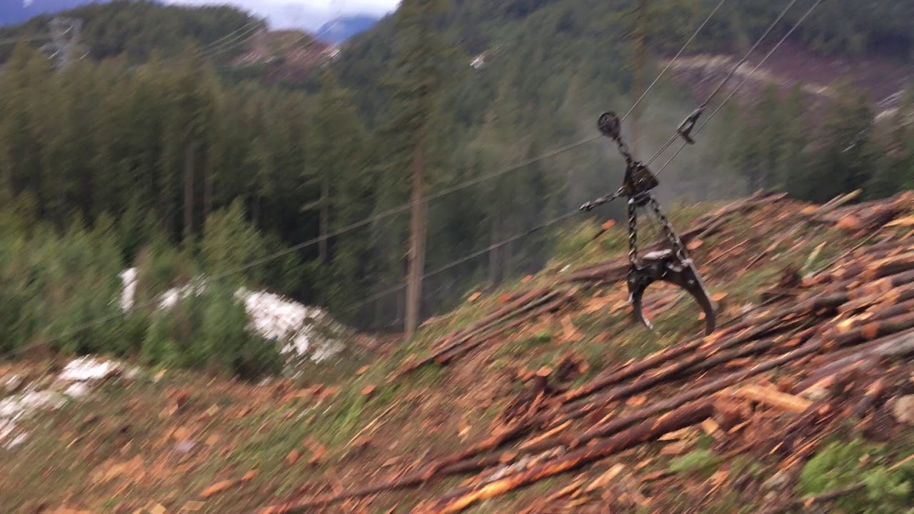 Log Champ LC550 Swing Yarder & T-MAR 86