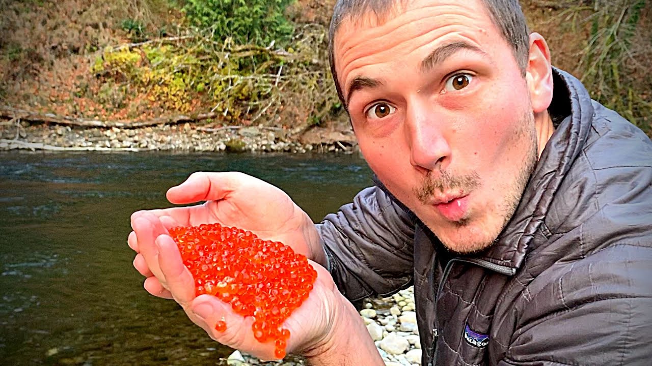 Едят лососевые яйца по реке !!! | Coho Fishing | БОББЕР ВНИЗ | 4K