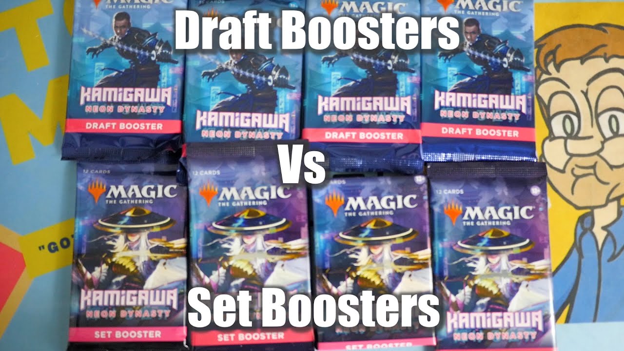 Kamigawa Neon Dynasty Draft Booster Packs vs Set Booster Packs - Where is the Value?