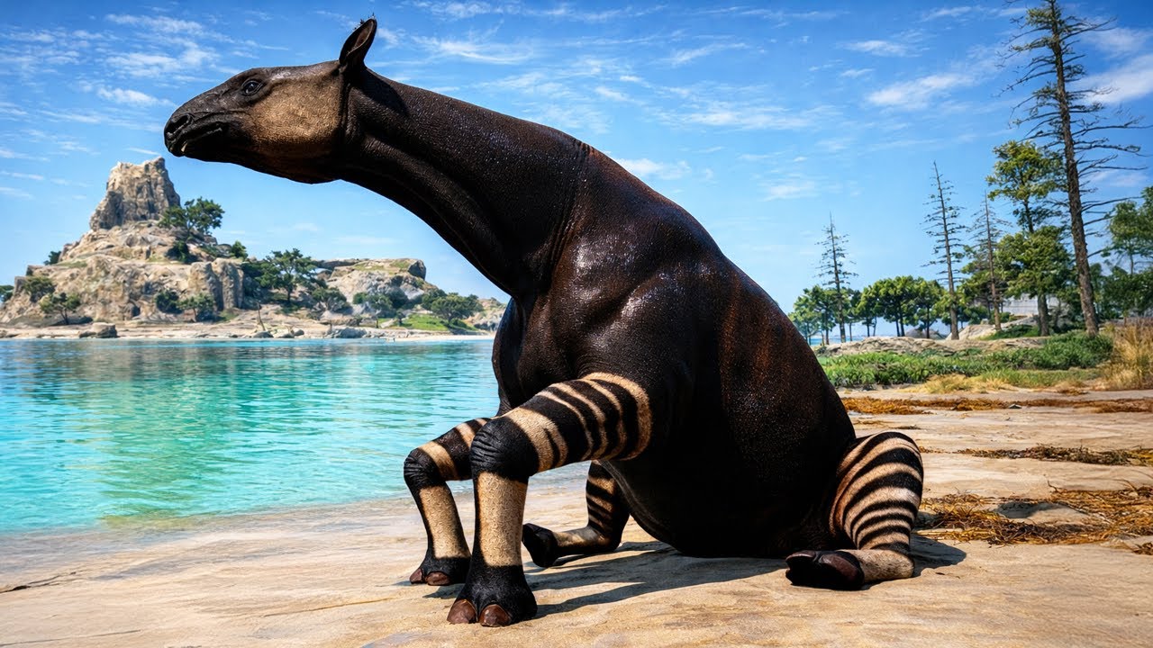 Hunting Dinosaurs with the NEW 44,000lbs Paracertherium in Path of Titans!