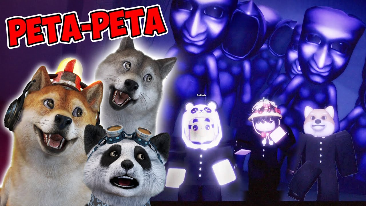 TRIO KOCAK TERJEBAK DI SEKOLAH YANG ADA MOSNTER! - Roblox PETAPETA AOONI Nightmare
