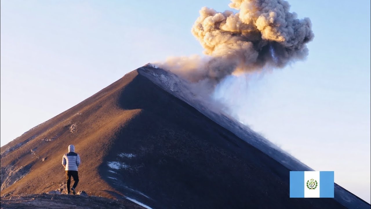 Caminando en Solitario el Volcán Acatenango, Guatemala 