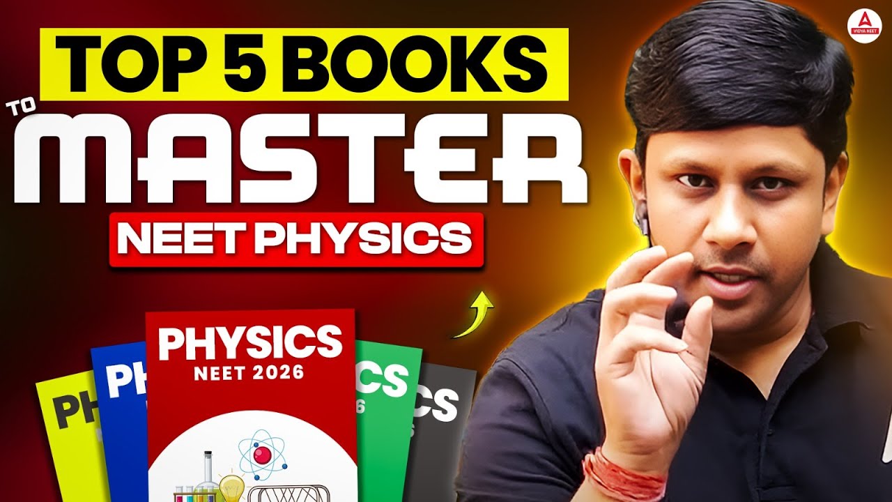 How to Score High in NEET Physics? | Top 5 Best Books for NEET 2026 Physics by GG Sir
