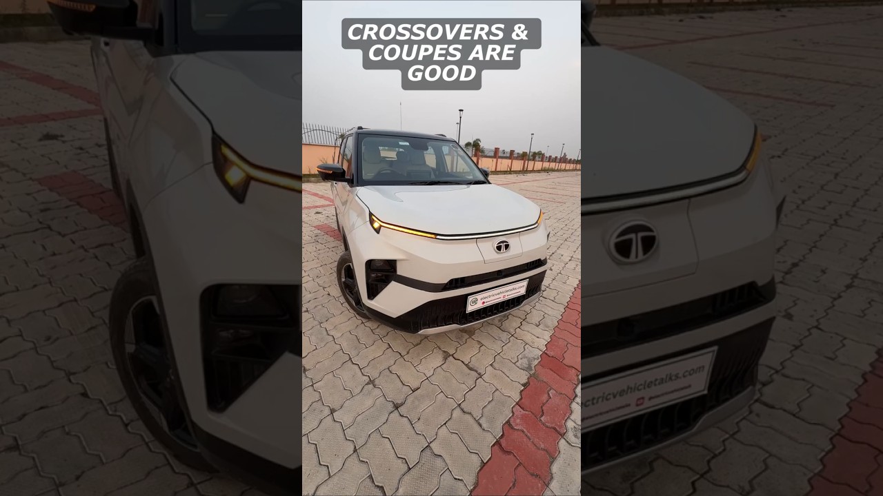 Style Or Practical? Crossover vs Coupe Which Wins #shorts #electricvehicletalks #coupesuv