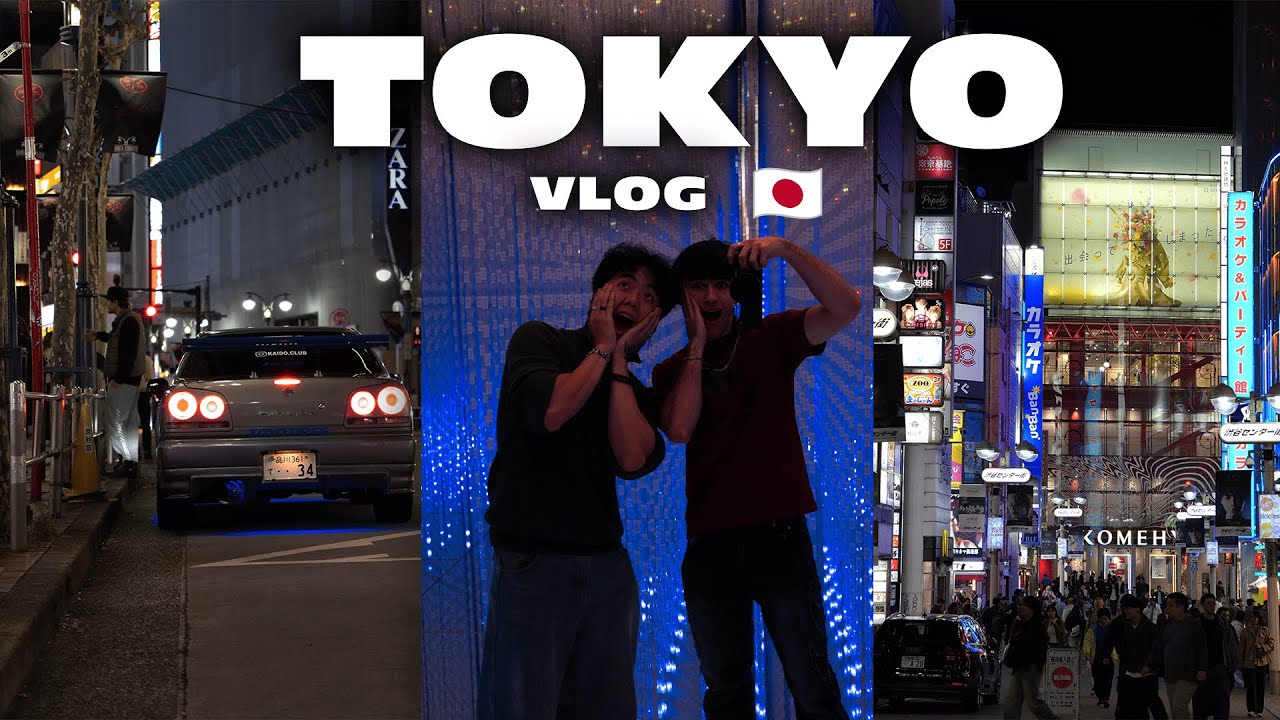 JAPAN VLOG 1 🇯🇵 | ERSTES MAL IN TOKIO