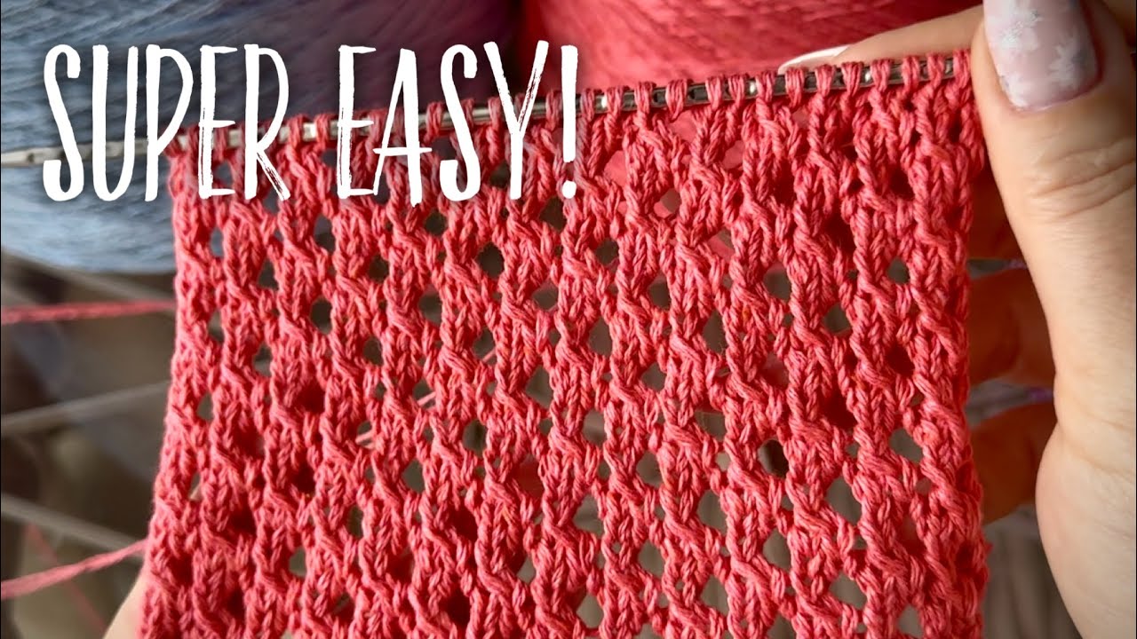 Так можно было? 🔥 Смотрите, это чудо! 😍 SUPER EASY FASHION KNITTING PATTERN 