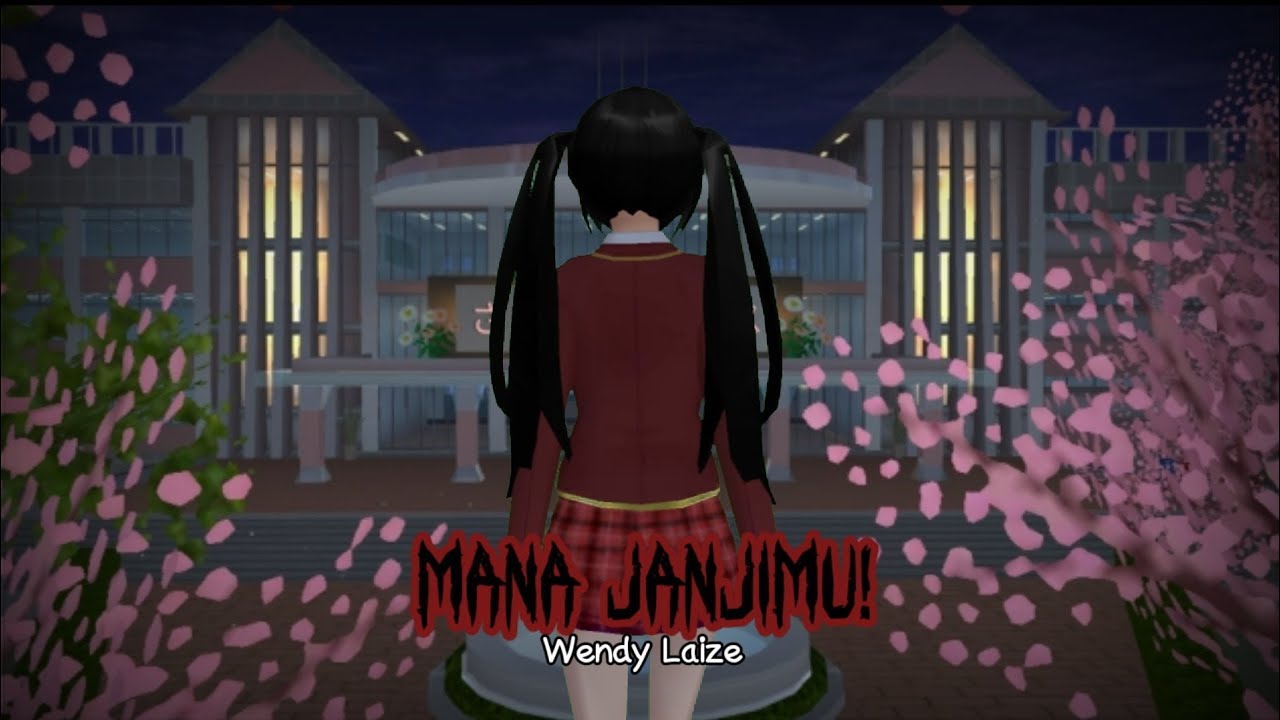 MANA JANJIMU! // HOROR MOVIE // SAKURA SCHOOL SIMULATOR