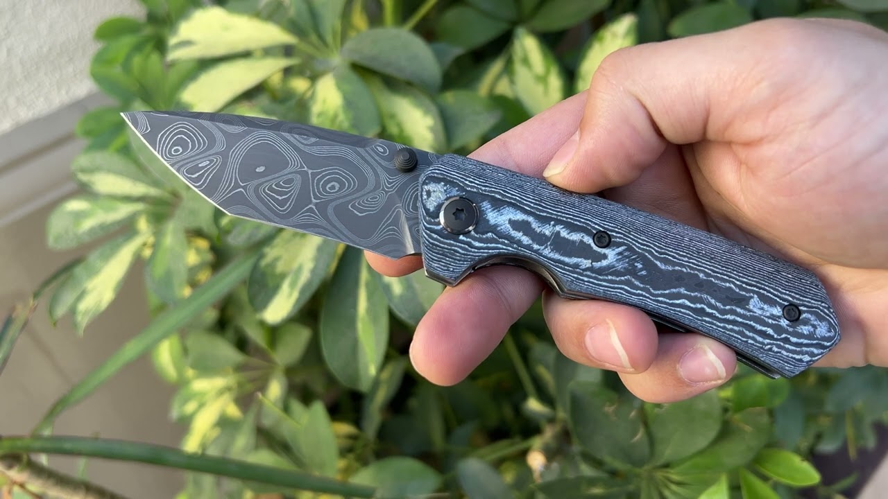 Brian Efros CarboTi Elder Custom Knife From R1MarketPlace