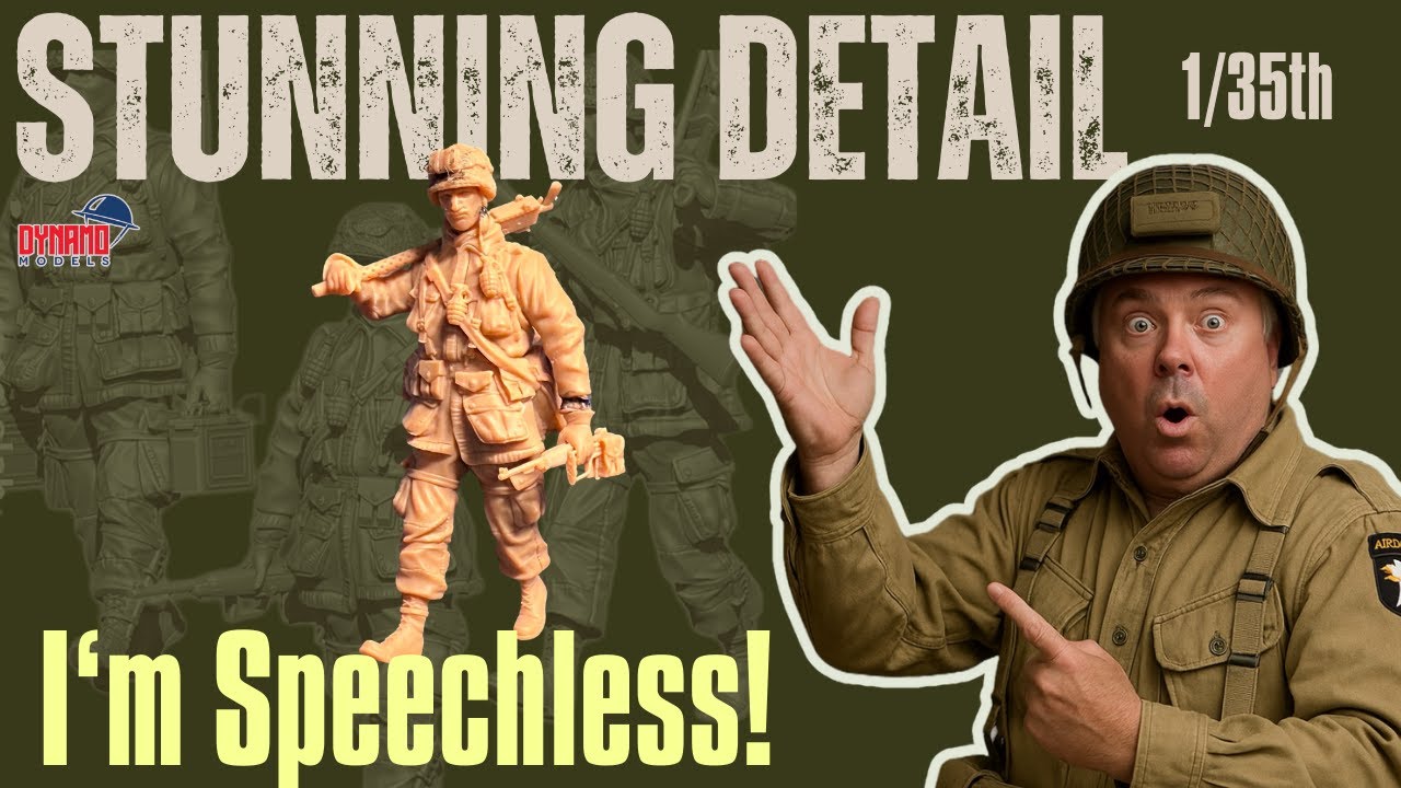 Ultimate 3D Printed WW2 figures - (stunning details revealed!)🔥🔥🔥