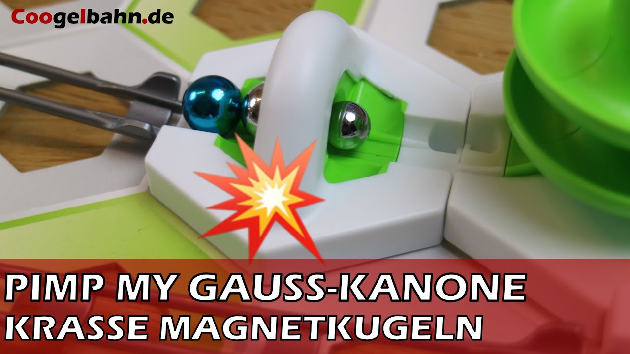 14 Höhensteine hoch ballern 💥 Gauss-Kanone pimpen 🧲 Krasse Magnetkugeln im Einsatz mit GraviTrax