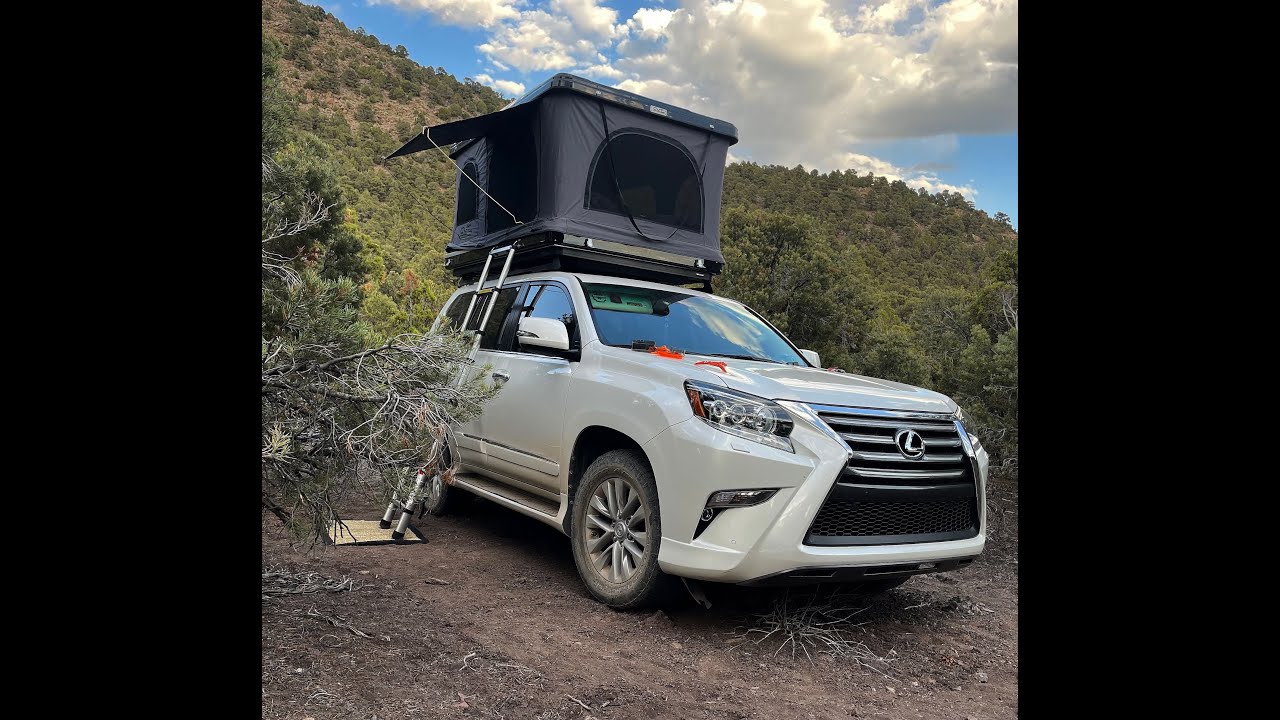 CVT St. Helens Rooftop Tent Setup 4K Pop Up and Set Up