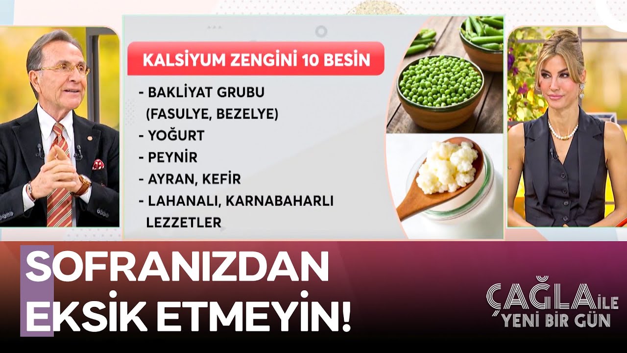 Kalsiyum Zengini 10 Besin! - Çağla ile Yeni Bir Gün 1566. Bölüm