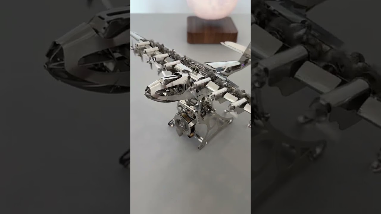 Build Your Own Heavenly Hercules with this DIY Metal Model Airplane Kit