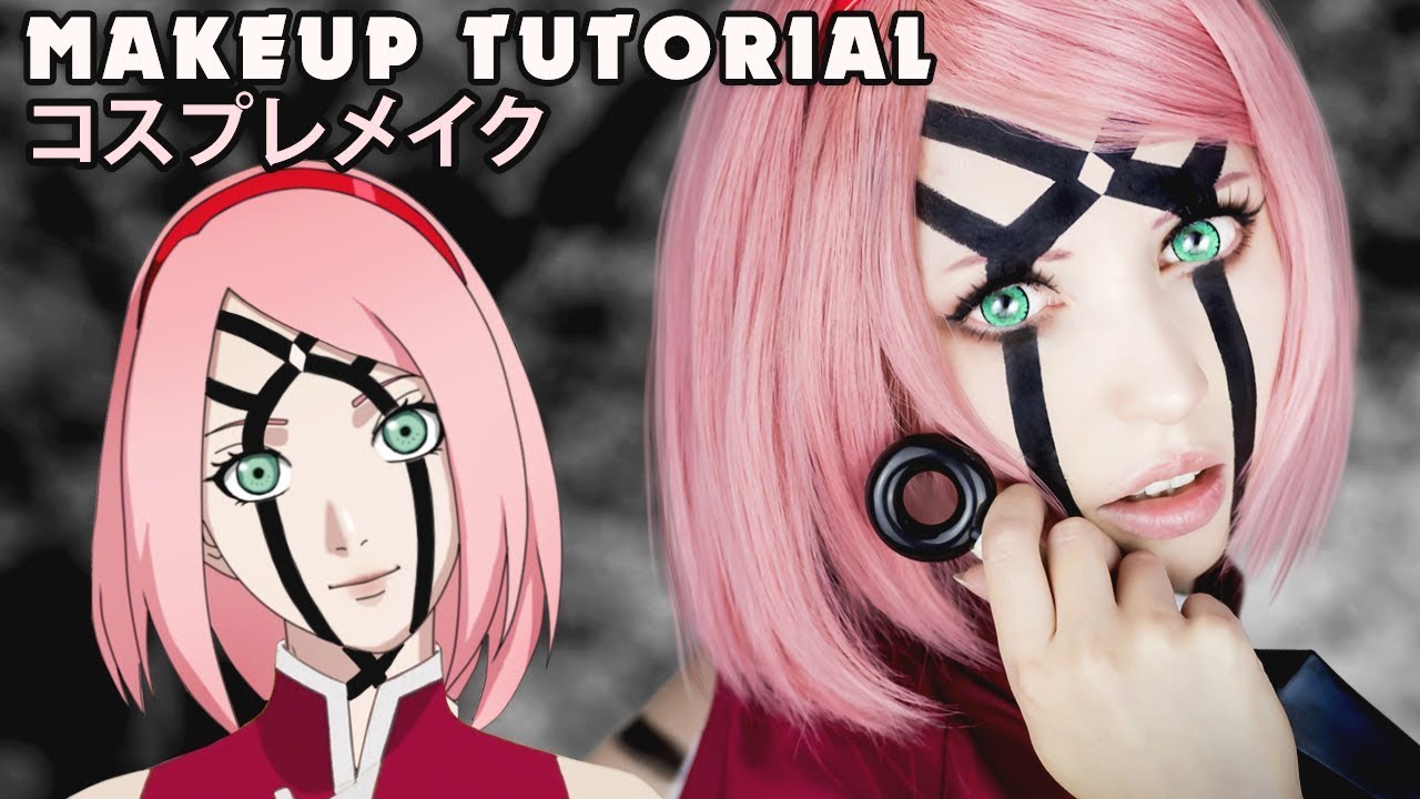 ☆ Sakura Cosplay Makeup Tutorial Boruto ボルトコスプレメイク ☆
