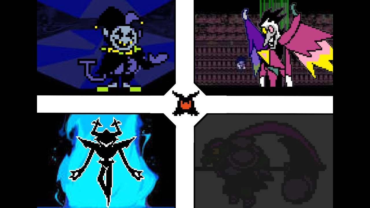 Every Deltarune Secret Boss DAMAGELESS