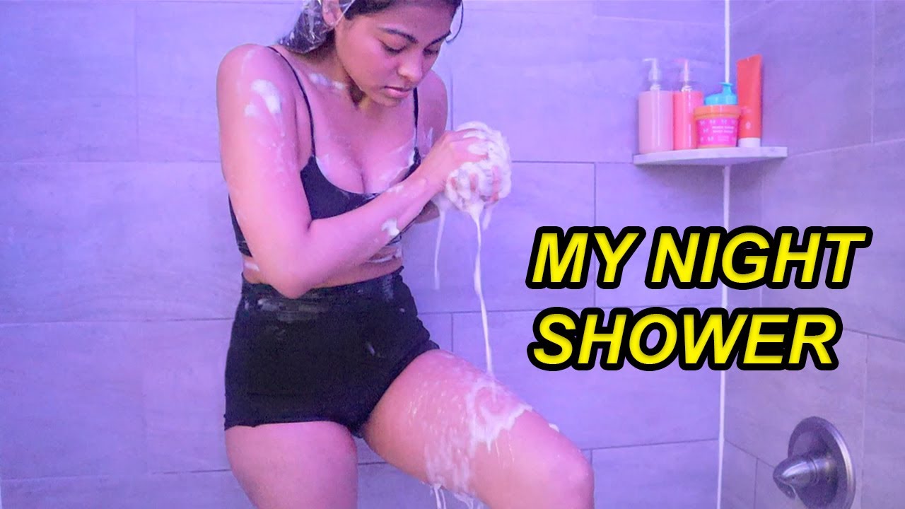 My Late Night Shower Routine | Hair care, Body care, Oil cleansing + MORE