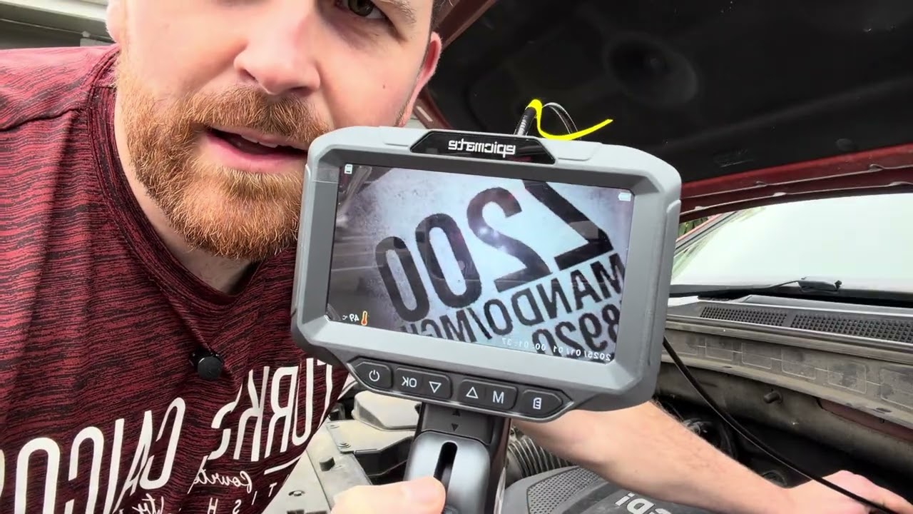 Inspection Camera with Light 1920P HD Endoscope #amazonfinds #tools4life #handyman #automobile #pnw