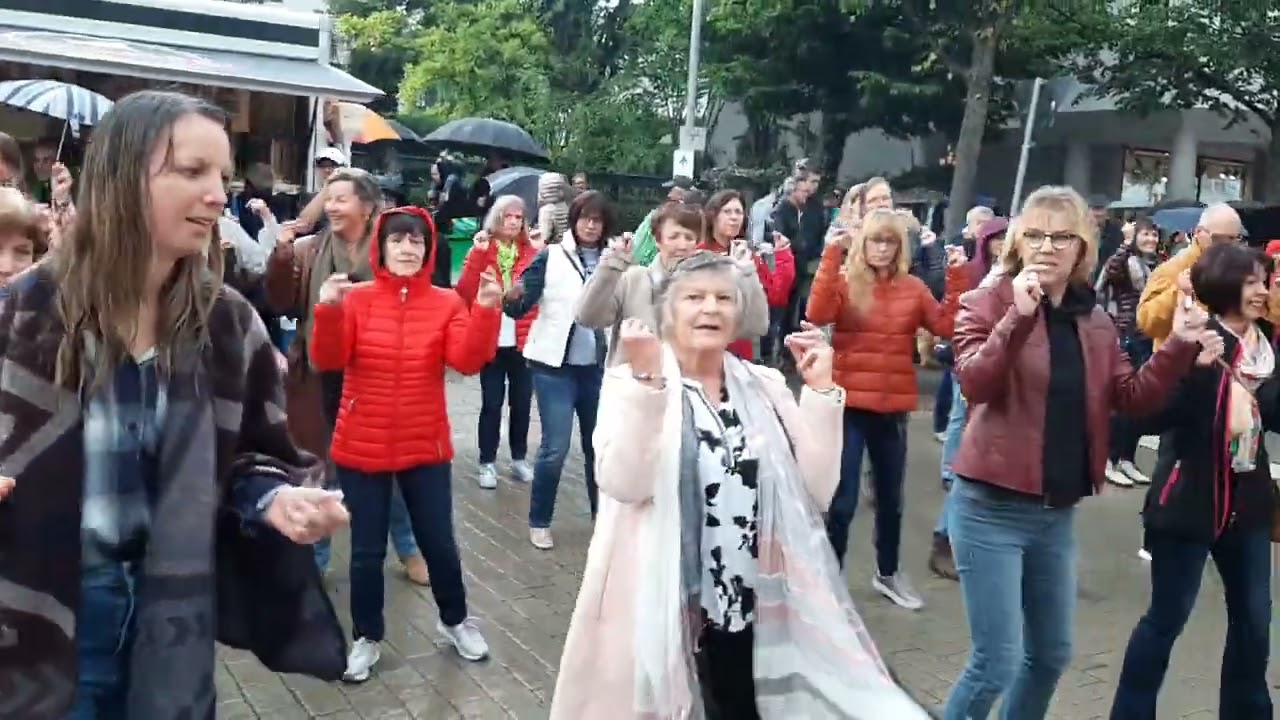 Linedance Flashmob Laupheim 25.09.22