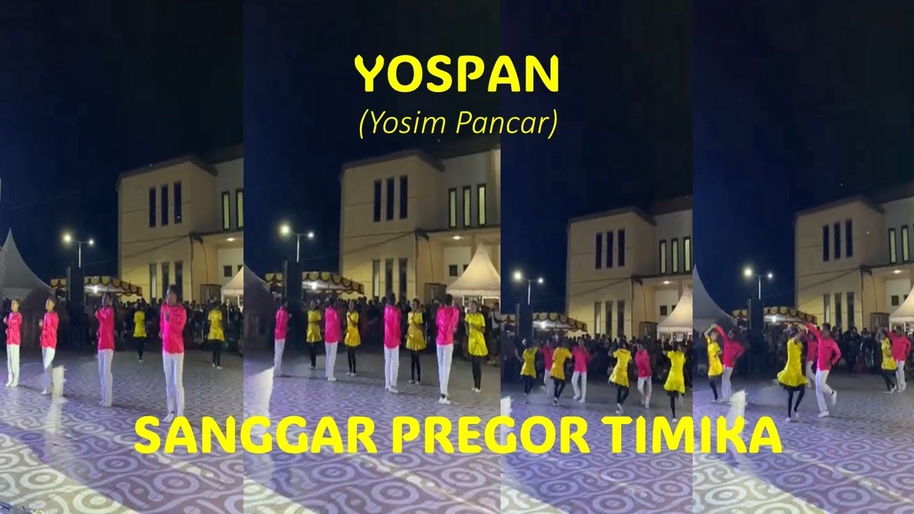 Tarian YOSPAN ; Sanggar Pregor Timika #yospan #yosimpancar #tarianpapua #sanggarpregortimika