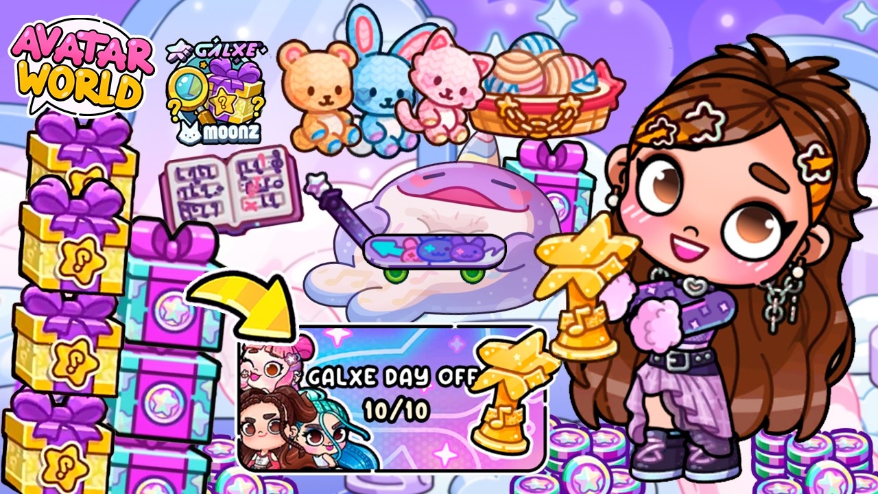 Como RESOLVER TODOS LOS MISTERIOS  *Las GALXE* SECRETOS y MONEDAS Nueva Actualizaci&oacute;n Avatar World