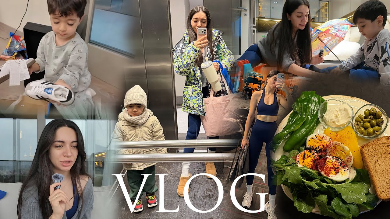 VLOG | Aslan’ın hediyesi | Spordan sonra sohbet, beslenme | Annemler yemeğe geldi  #reklam 
