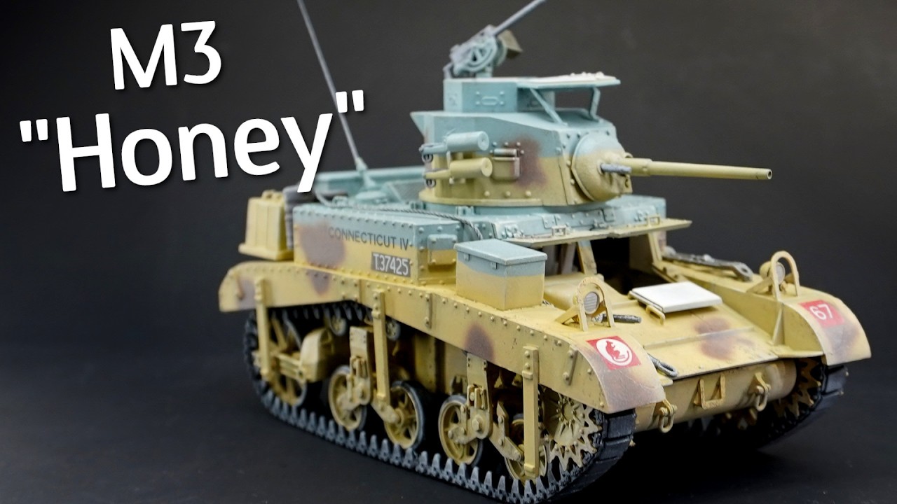 1/35 Scale Airfix M3 Stuart 