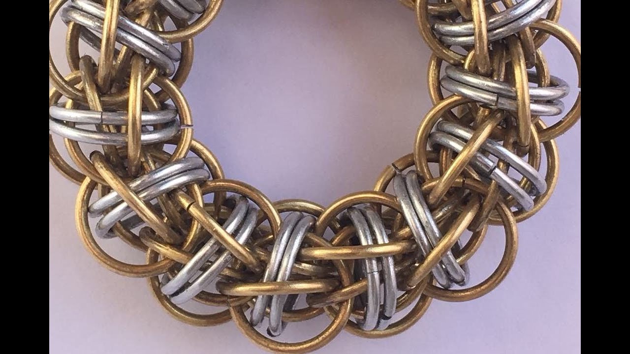 BAKING TIME!!! ICE WYRM doughnut chainmaille tutorial