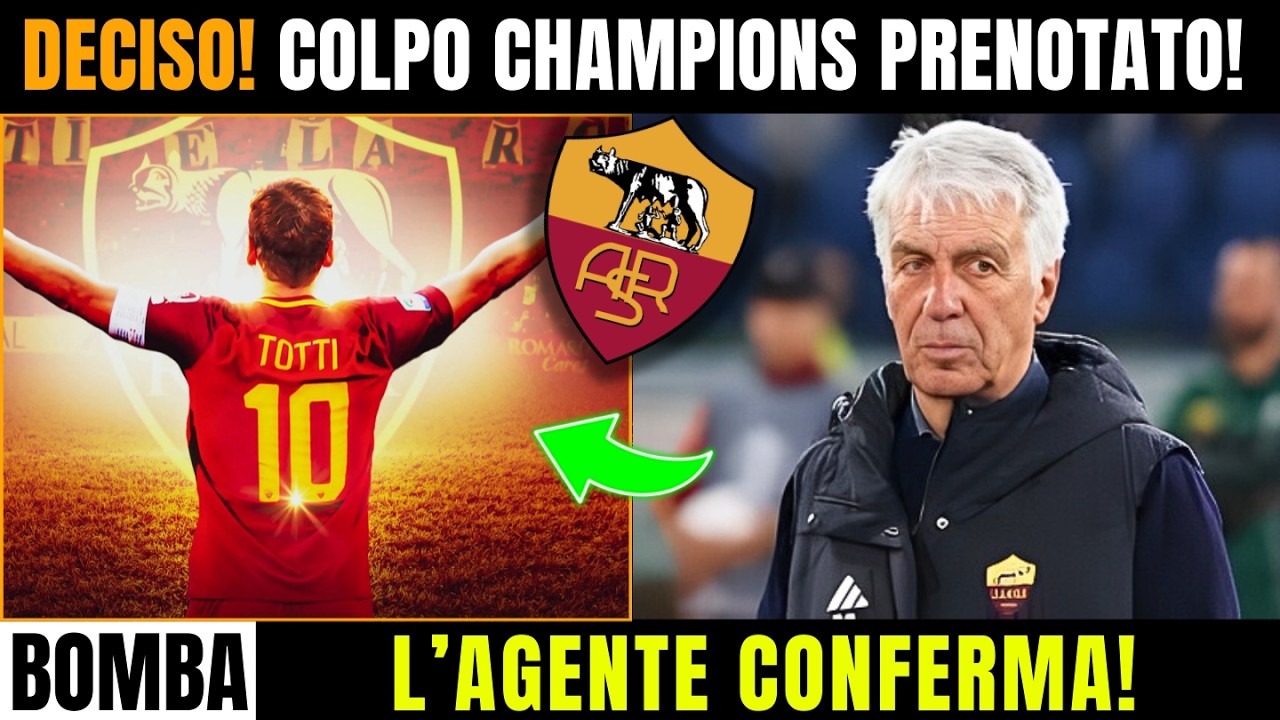 Ultim'Ora Roma 💣E' Successo! 2 Colpi per Gasperini! Strategia Definita!🔥