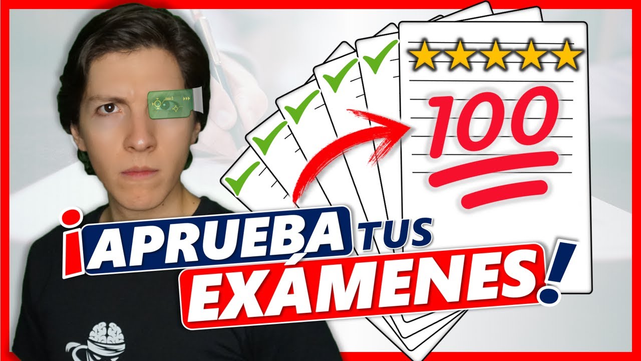 ✒️ C&oacute;mo ESTUDIAR Para un EXAMEN Paso a Paso (y sacar Buenas Notas) | T&eacute;cnicas de Estudio #11