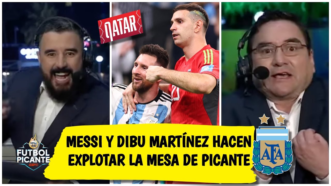 ESTALLAN Álvaro y Pietrasanta por nivel y actitud de MESSI en victoria de ARGENTINA | Futbol Picante