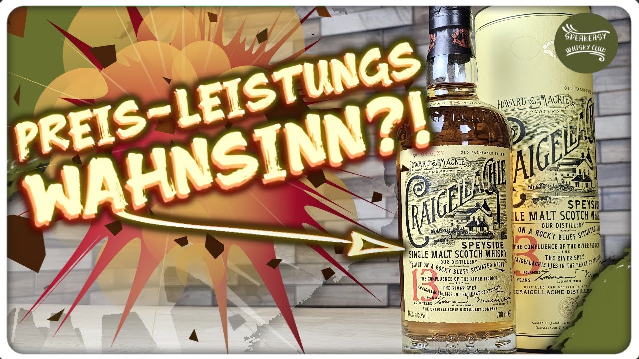 SWC Tasting: Craigellachie 13 | Ein MUST HAVE für deine Whisky Bar? | 46 Vol. %