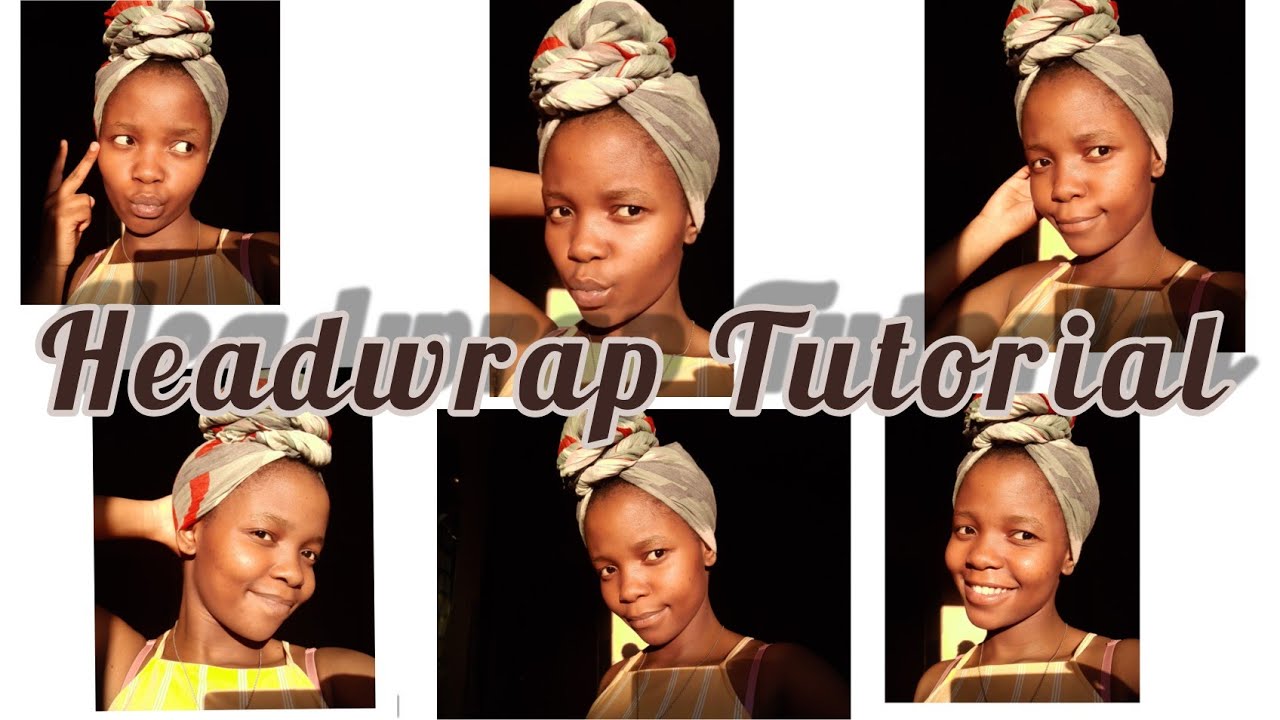 Headwrap Tutorial❤|| Zulu Girl 🦋|| South African YouTuber🇿🇦 #roadto100