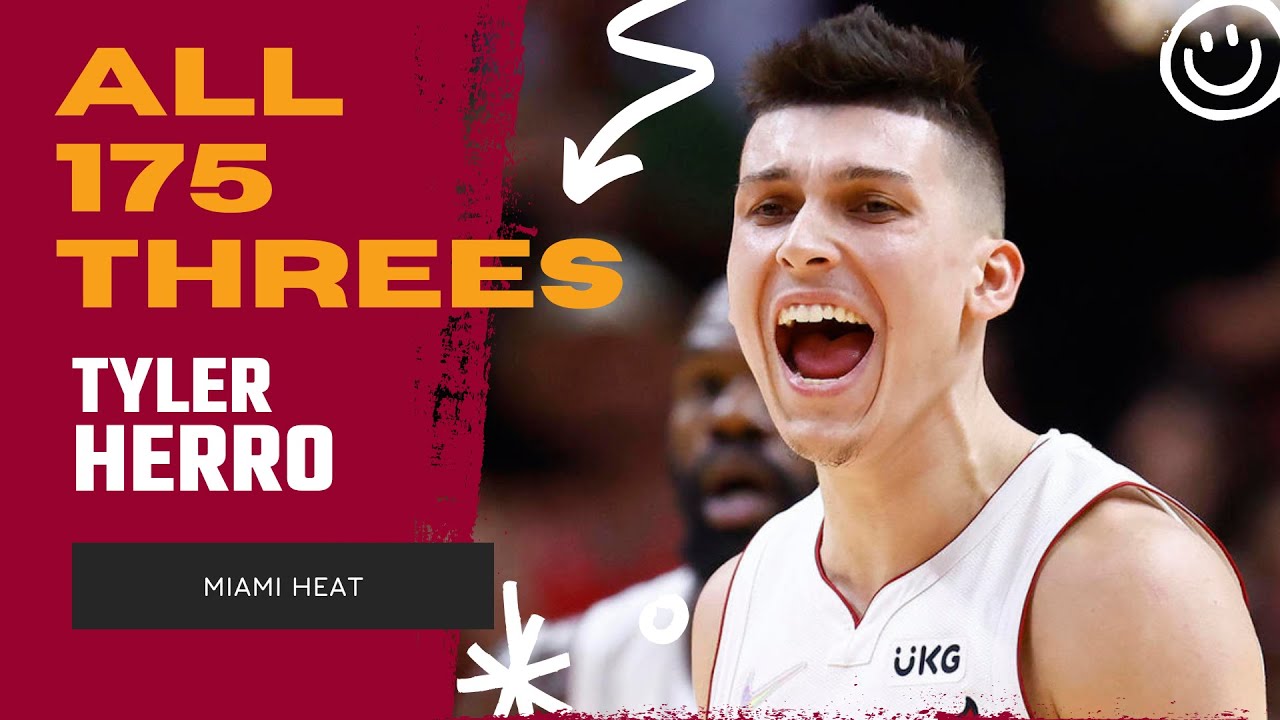 Tyler Herro ALL 175 Three-Pointers From 2021-22 NBA Regular Season | King of NBA