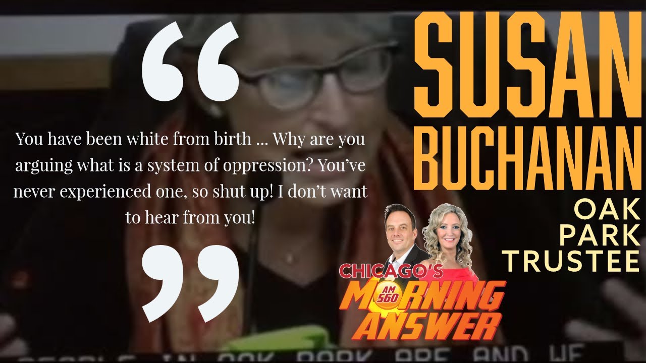 Oak Park trustee Susan Buchanan berates fellow trustees