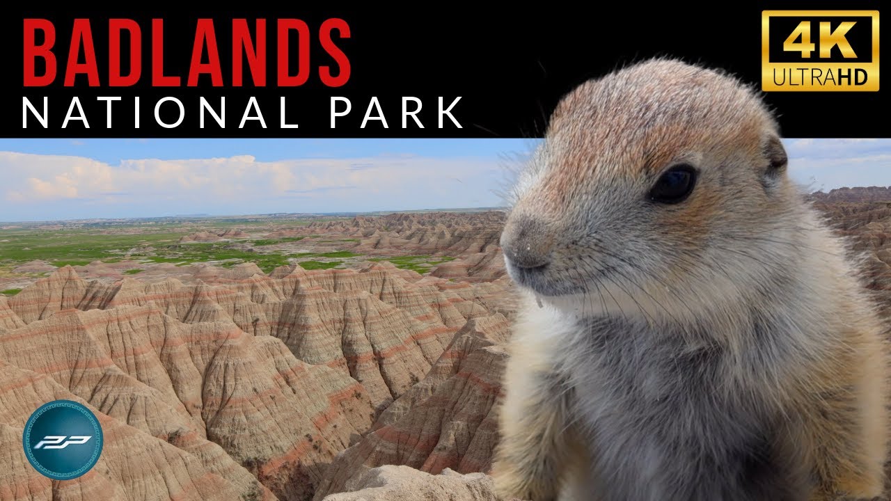 Badlands National Park | Beautiful & Relaxing in Stunning 4K
