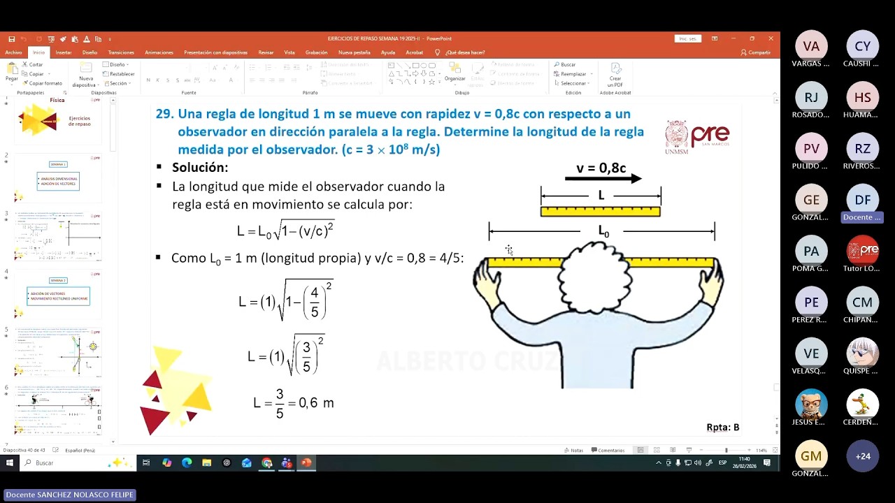 Física - Semana 19 Repaso - Pre San Marcos Ciclo 2025-II (Nuevo Ciclo)