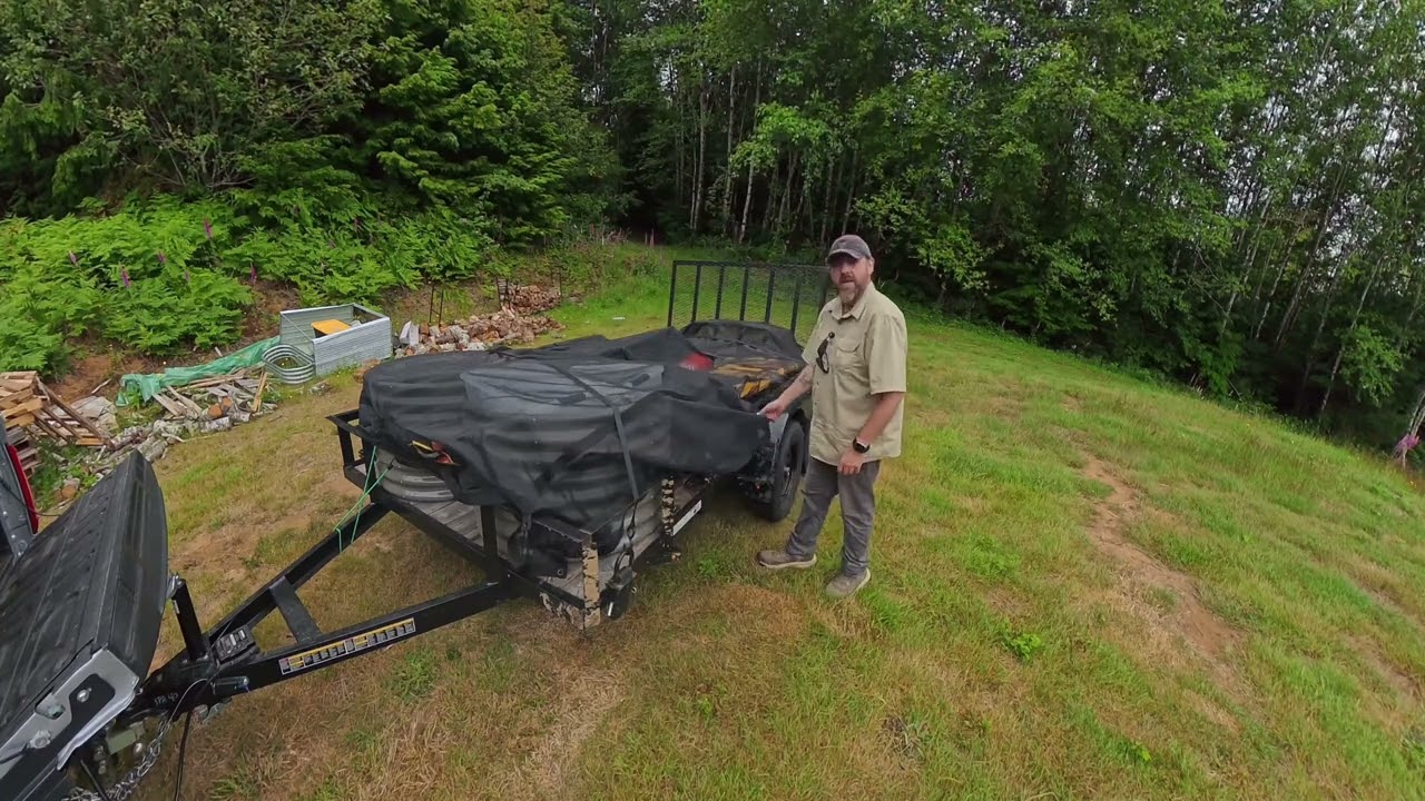 Rip proof Gladiator mesh tarp cargo net for trailers
