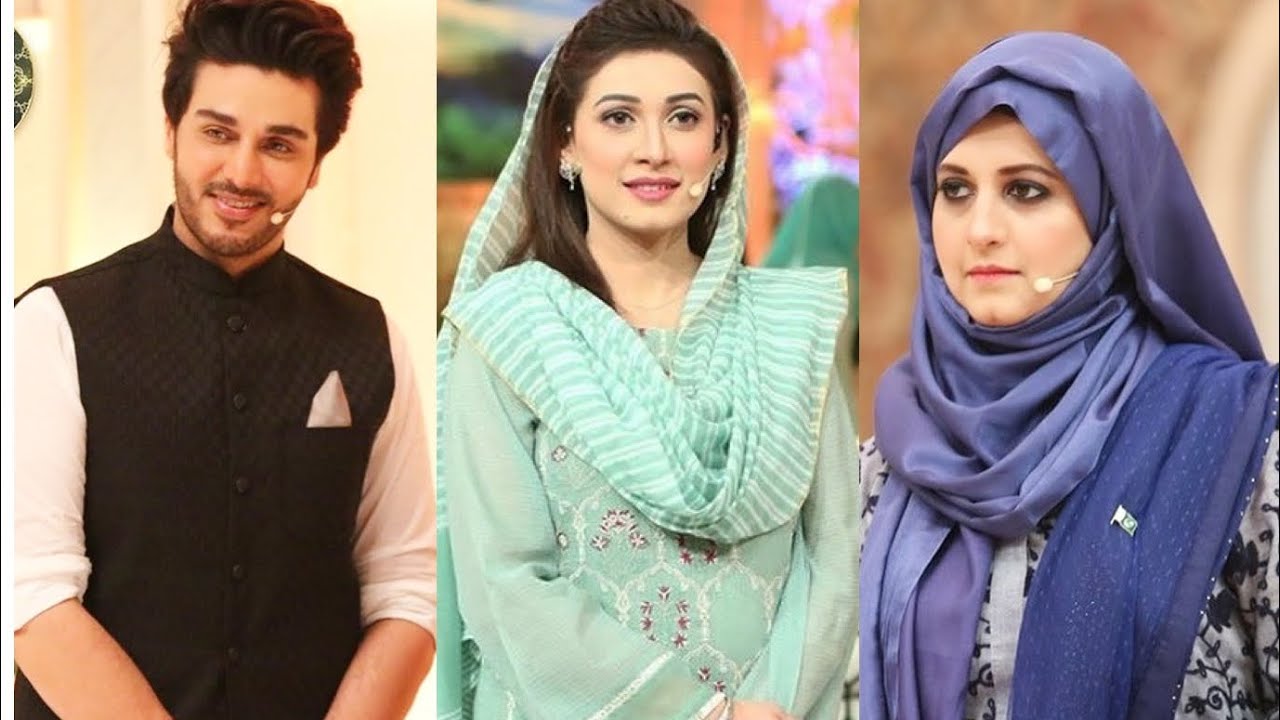 Bushra  Aamir & Ahsan Khan At Ramzan Pakistan On Hum Tv- 28 May 2019 !