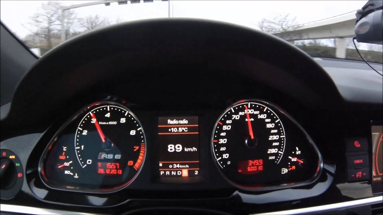 800 + PS Audi RS6 C6 4F V10 TFSI BiTurbo 100-200 Kmh by HPM | High Performance Motorsport
