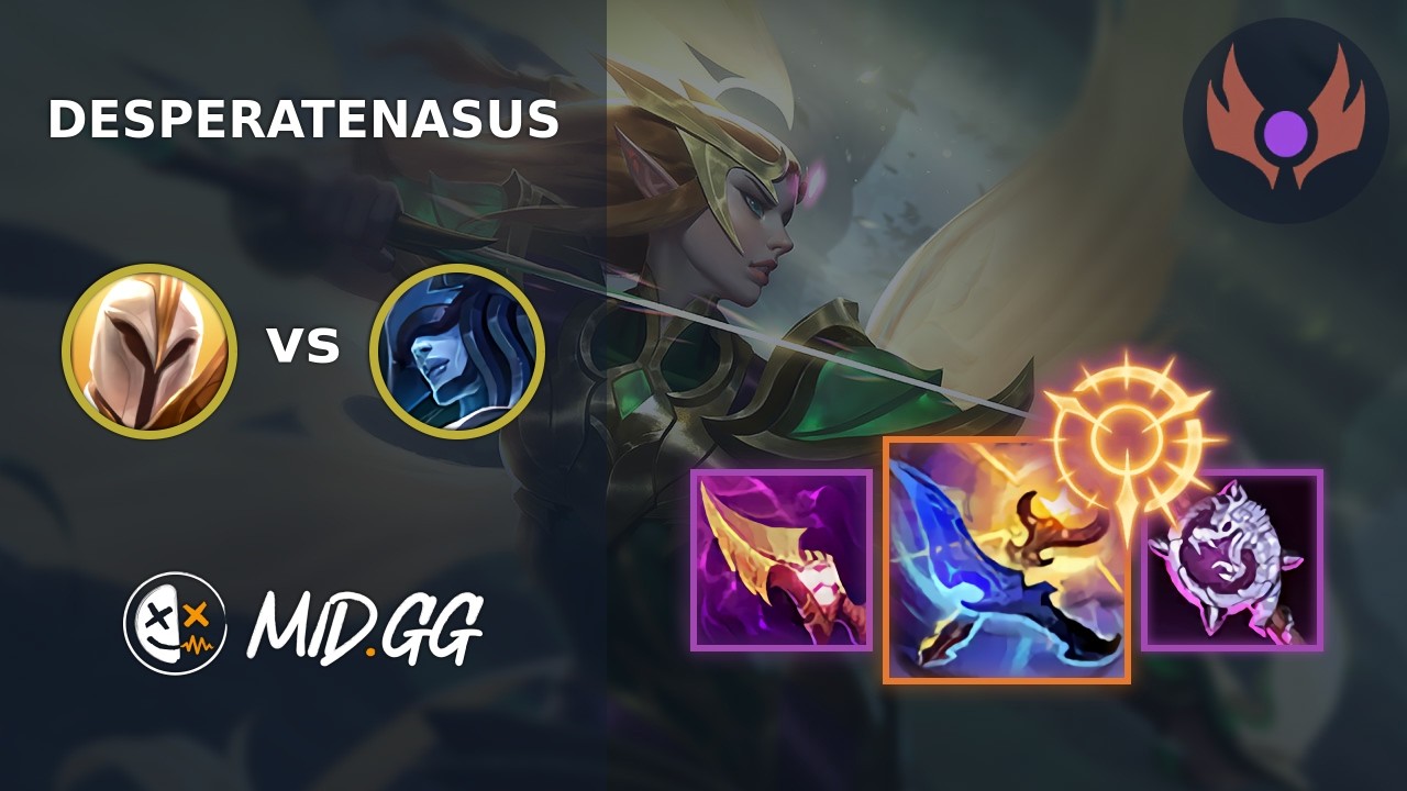 MID.GG: [ DesperateNasus ] Kayle MID vs Lissandra | EUW MASTER | LOL Season 2026