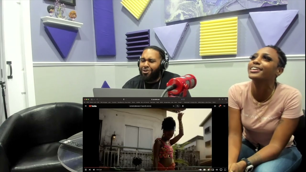 DIAMOND PLATNUMZ FT JAYWILLZ - MELODY (REACTION)