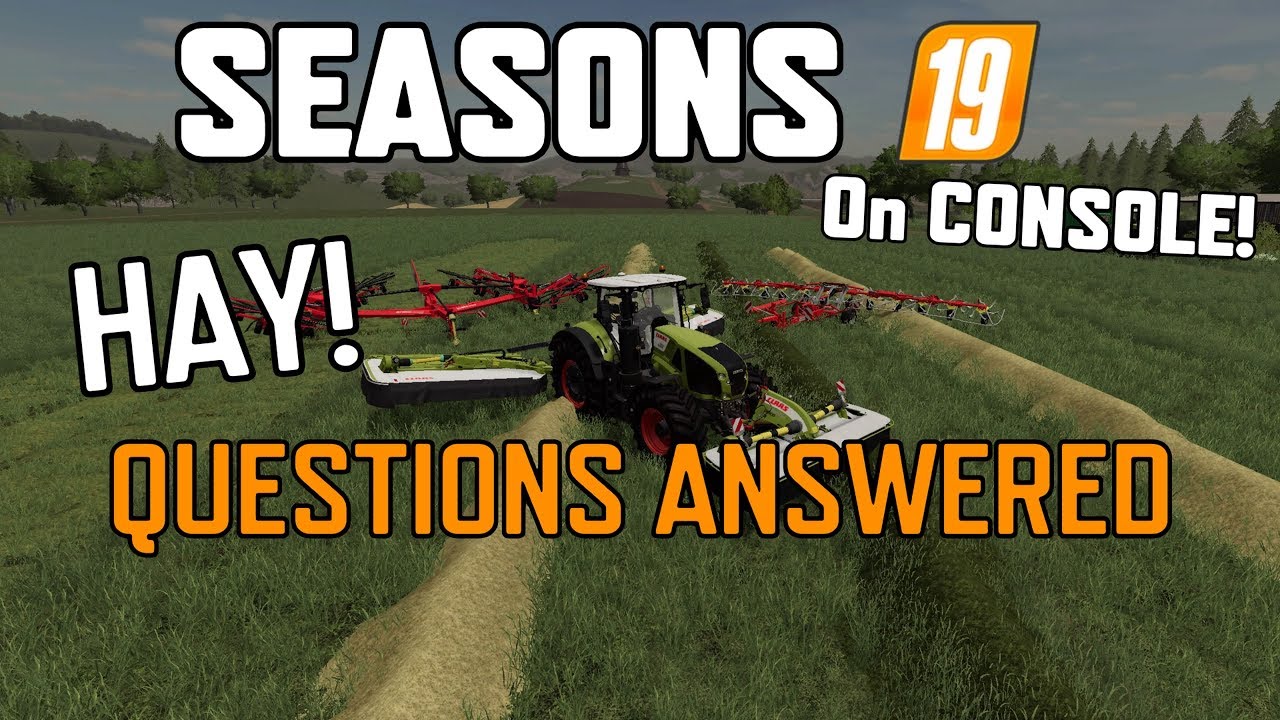 СЕЗОНЫ 19 НА КОНСОЛЯХ — СЧАСТЛИВЫ! (ОТВЕТЫ НА ВОПРОСЫ) Farming Simulator 19 PS4.