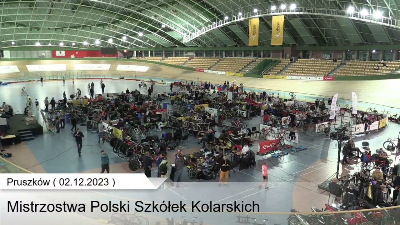 Na żywo: Mistrzostwa Polski Szkółek Kolarskich (02-03/12/2023) Pruszków