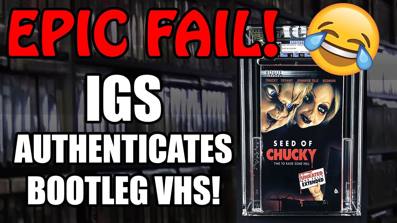 IGS Authenticates and Grades Bootleg VHS (EPIC FAIL!)